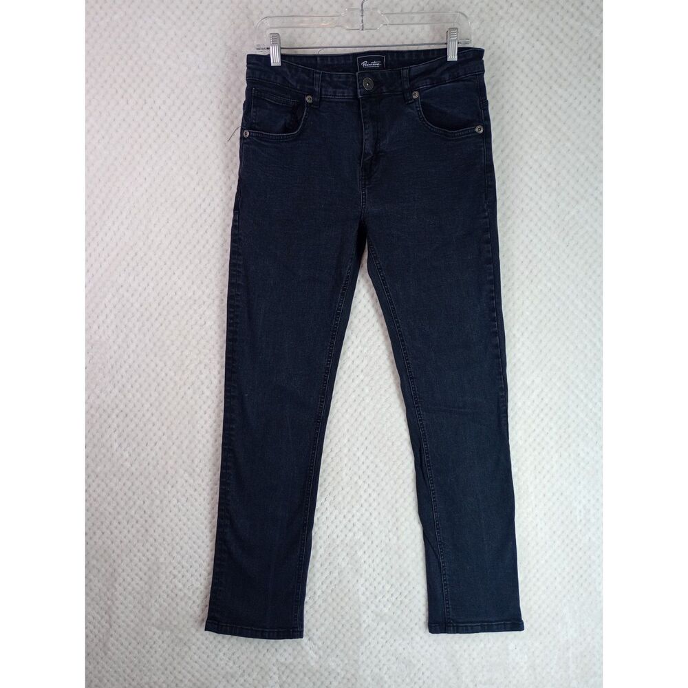 Primitive Skateboarding Men's 31x32 Straight Fit Black Stretch Cotton Jeans